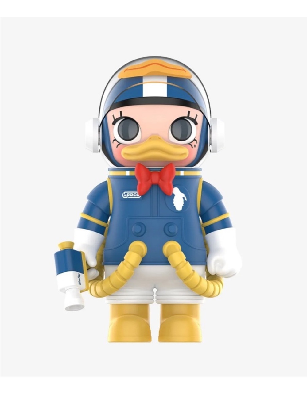 Space Molly Donald Duck 400% authentic from Pop Mart